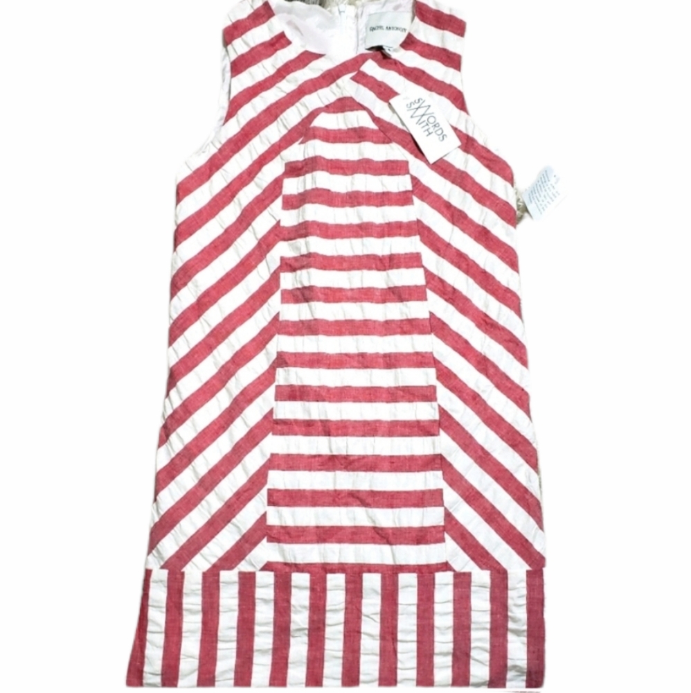 Rachel Antonoff Red and White Stripes dress
